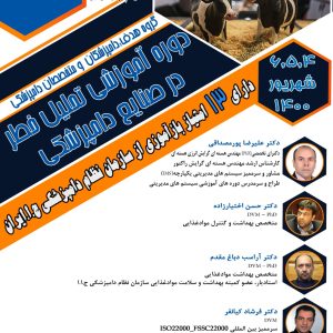 وبینار تحلیل خطر ریسک