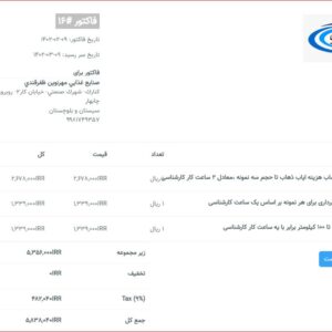 صنايع غذايي مهرنوين ظفرقندي