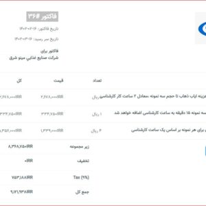 شركت صنايع غذايي مينو شرق